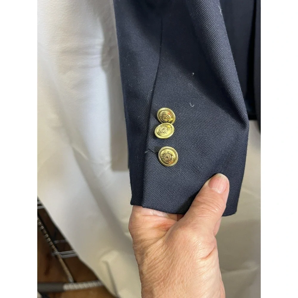 Men's Strafford Signature Navy Blue Sport Coat